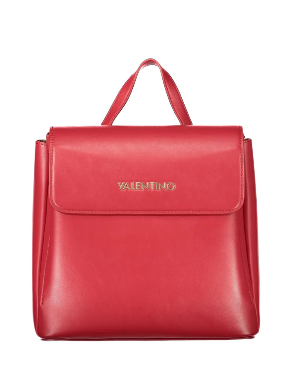 MARIO VALENTINO foldover-top backpack - Rosso
