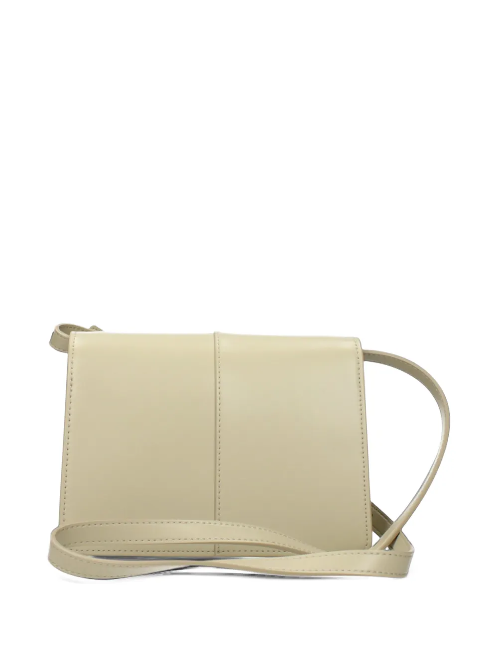Karl Lagerfeld logo-plaque crossbody bag Beige