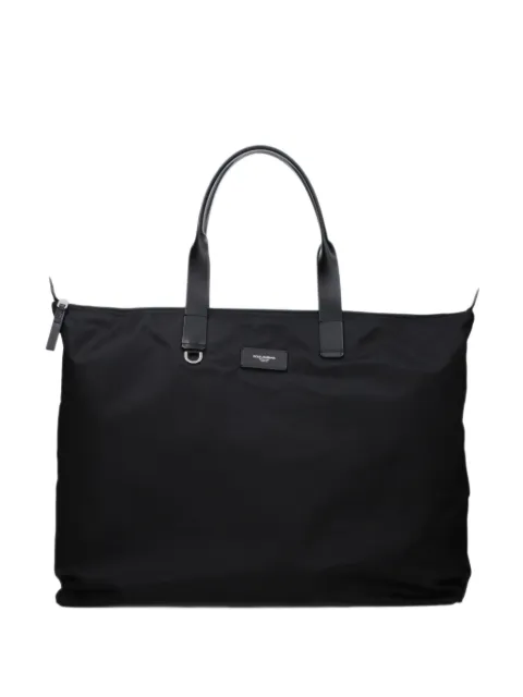 Dolce & Gabbana sac cabas à plaque logo