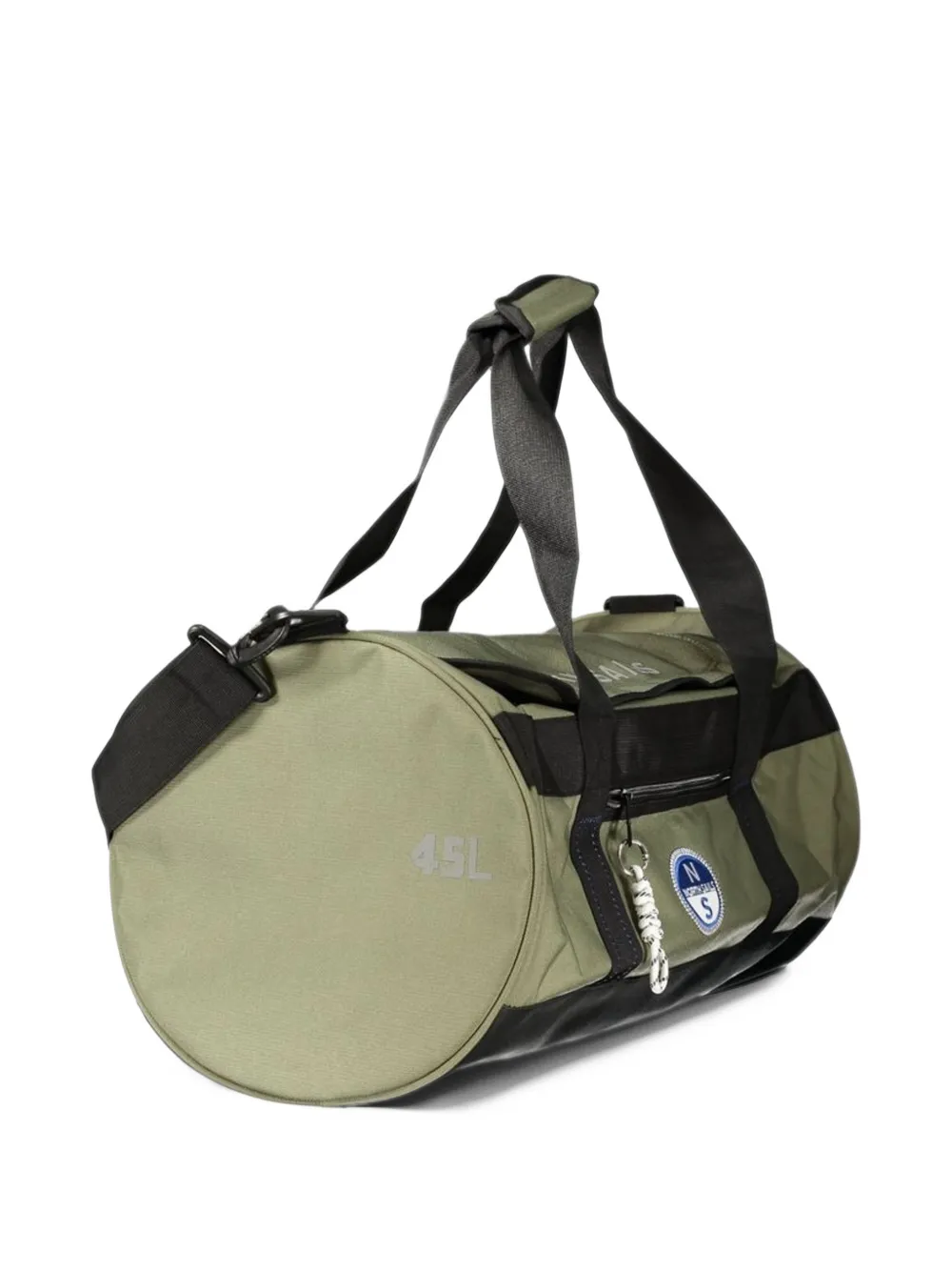 North Sails logo-patch holdall bag Groen