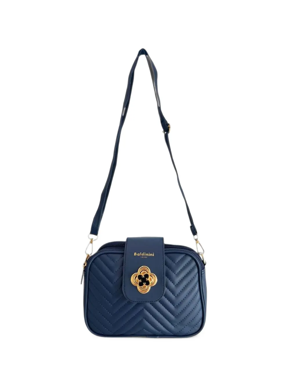 Baldinini quilted cross-body bag - Blu