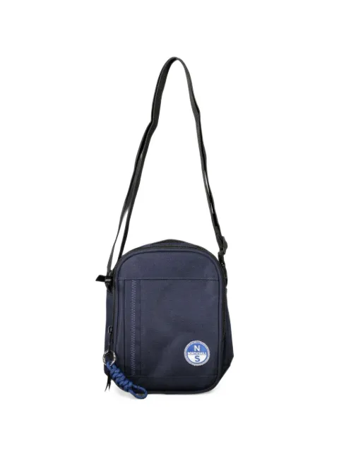 North Sails logo-patch shoulder bag