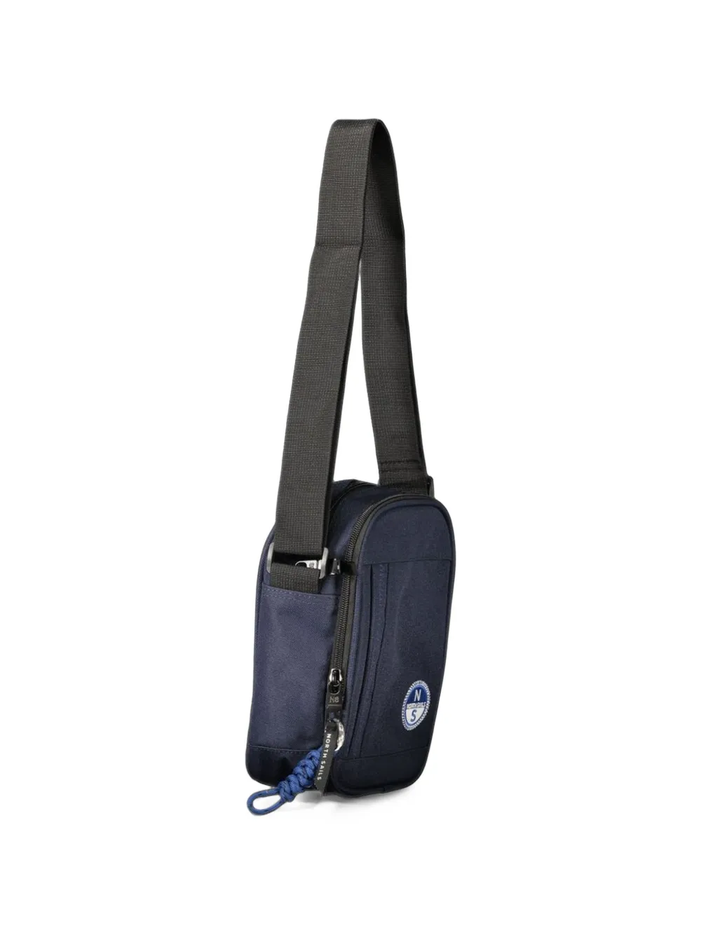 North Sails logo-patch shoulder bag Blauw