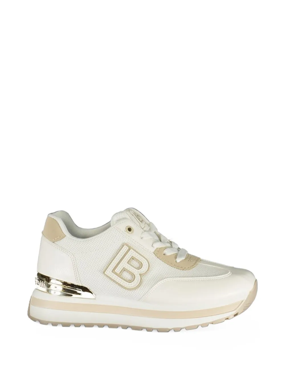Laura Biagiotti logo-plaque sneakers - Weiß