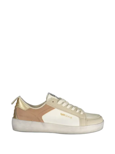 GAS logo-print panelled sneakers