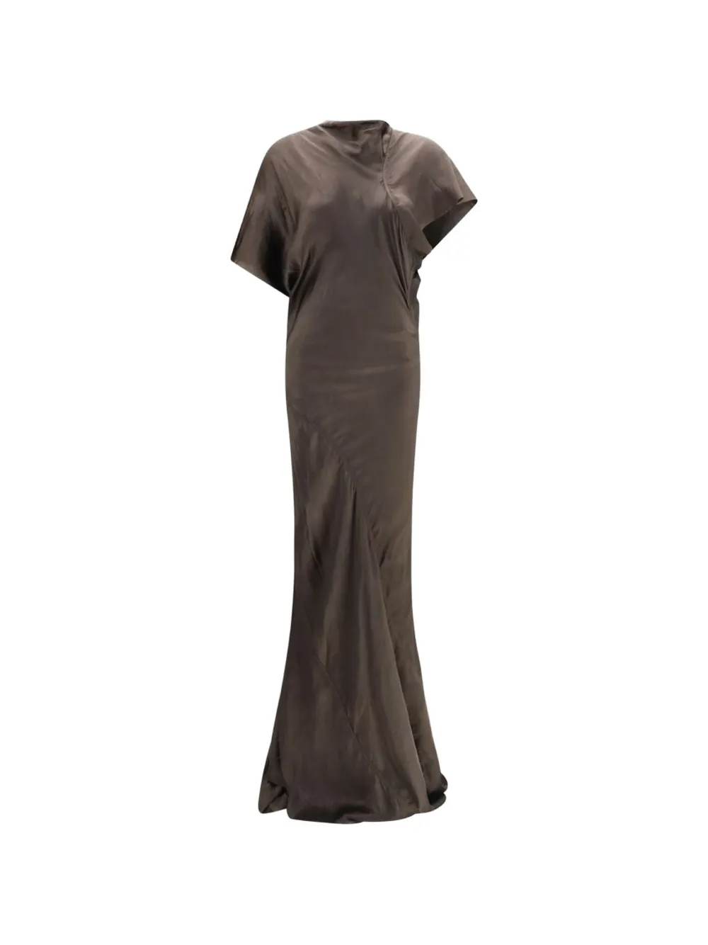Rick Owens draped asymmetric-sleeve gown - Braun