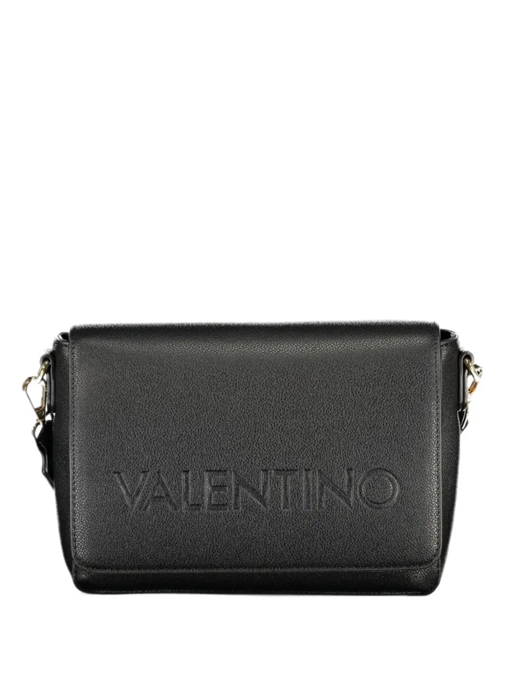 MARIO VALENTINO logo-embossed shoulder bag - Schwarz