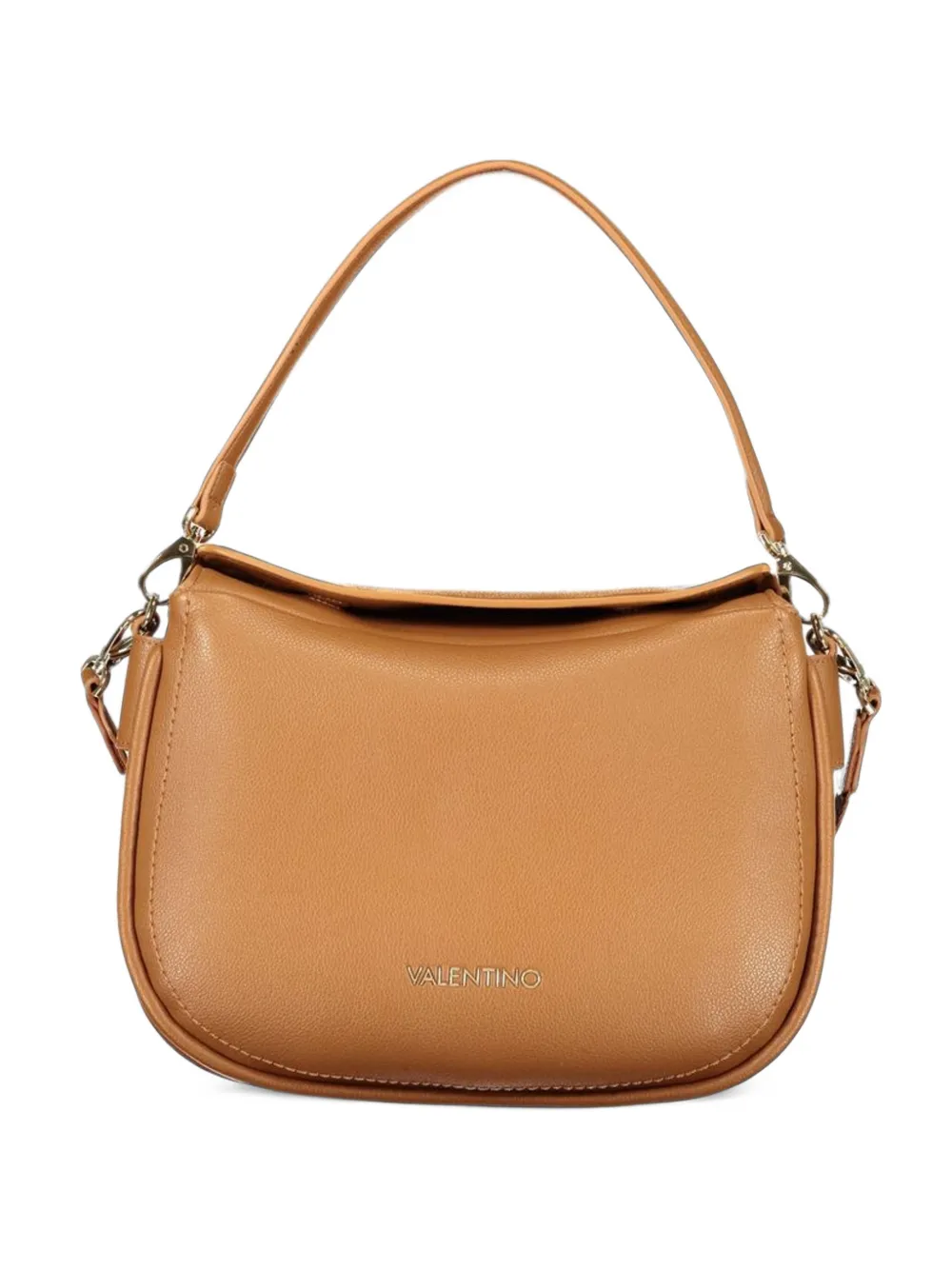MARIO VALENTINO logo-plaque shoulder bag - Marrone