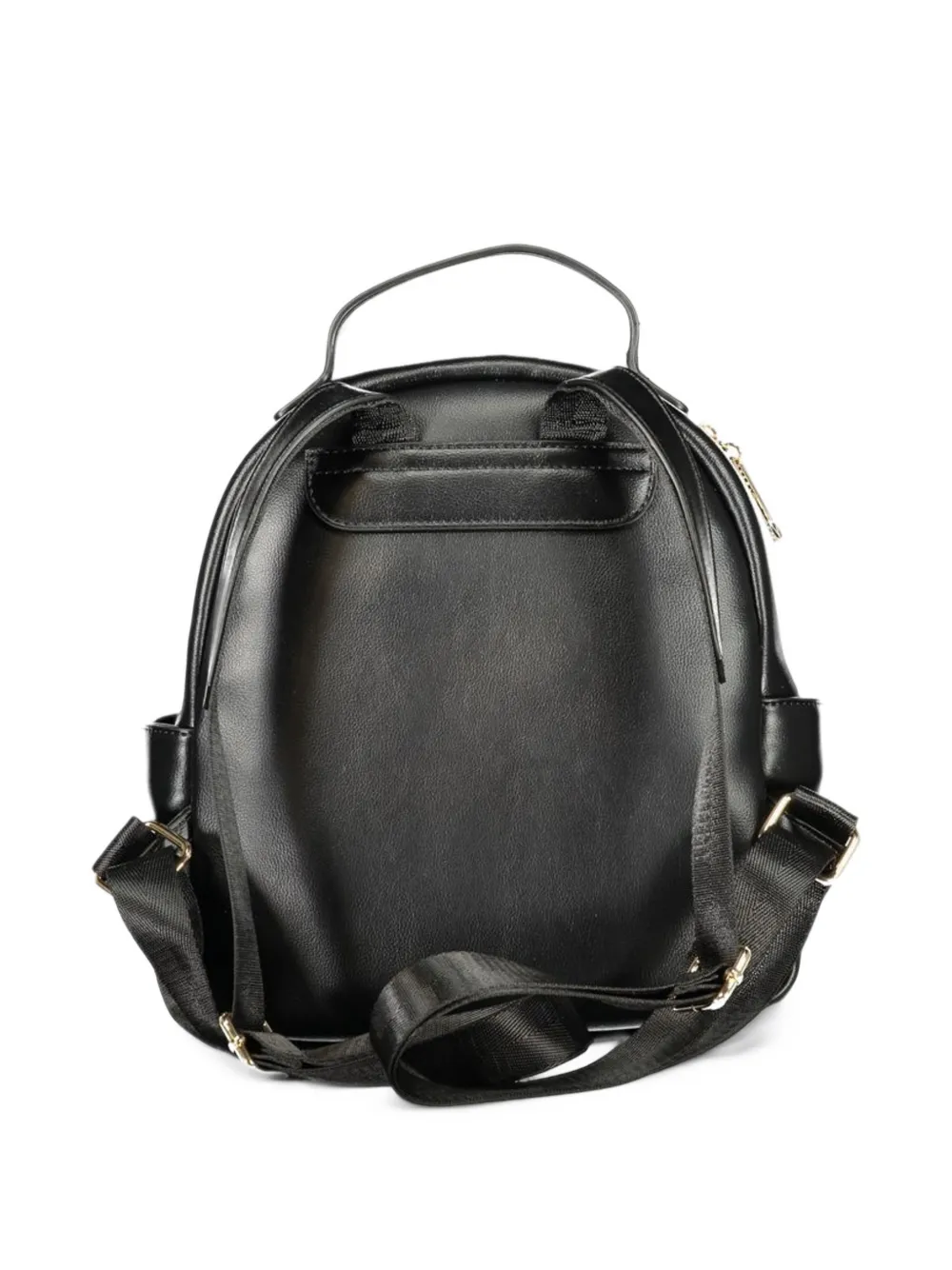 MARIO VALENTINO quilted logo-plaque backpack - Nero