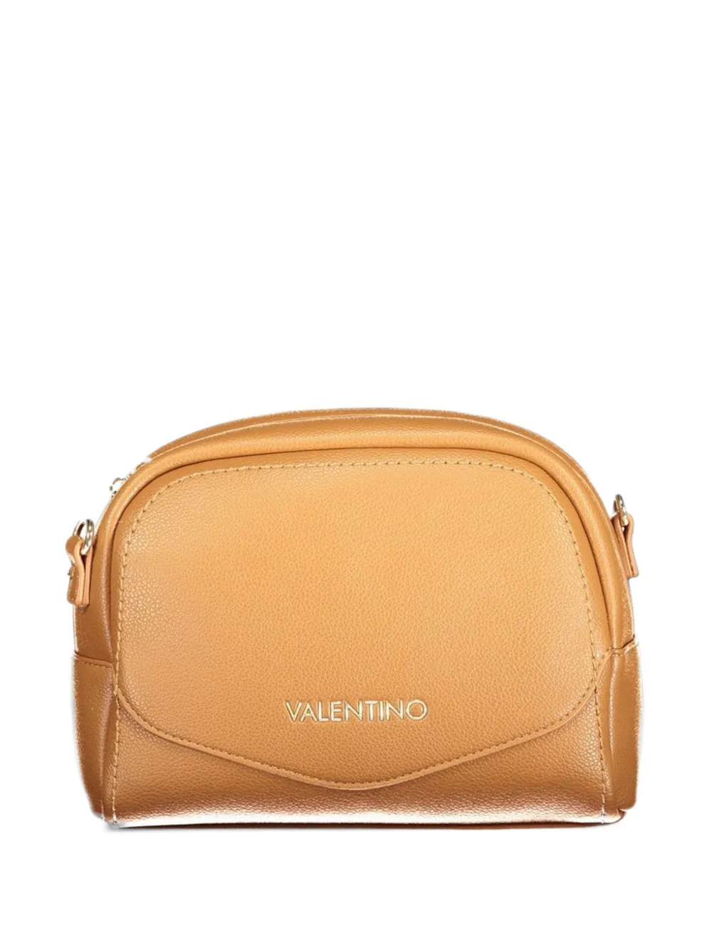 MARIO VALENTINO logo-plaque shoulder bag - Toni neutri