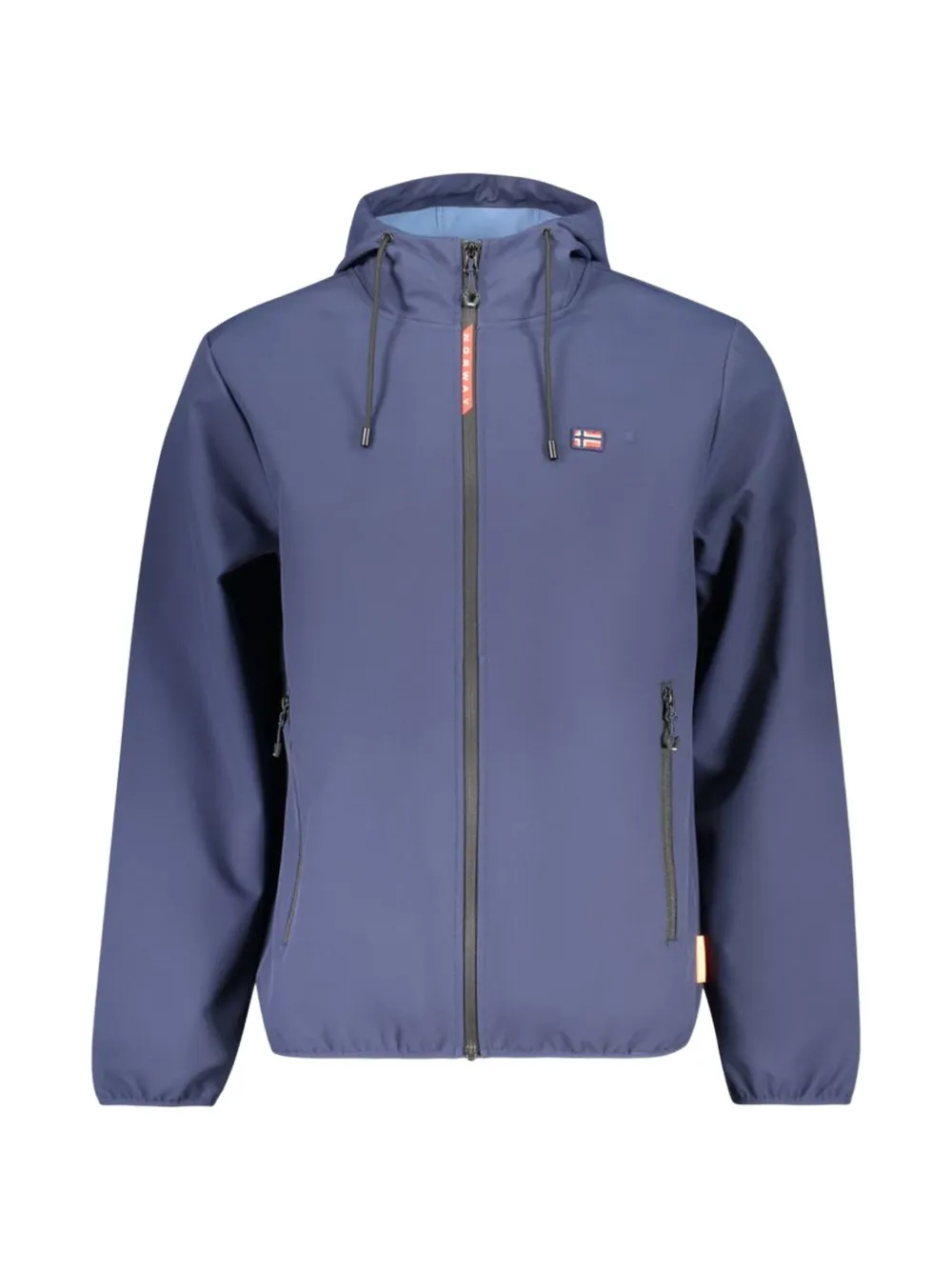 Norwegian Rain hooded zip-up jacket - Blu