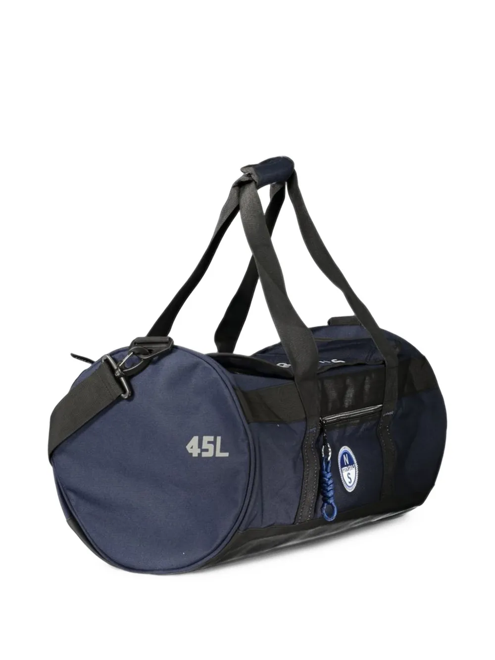 North Sails logo-patch shoulder bag Blauw