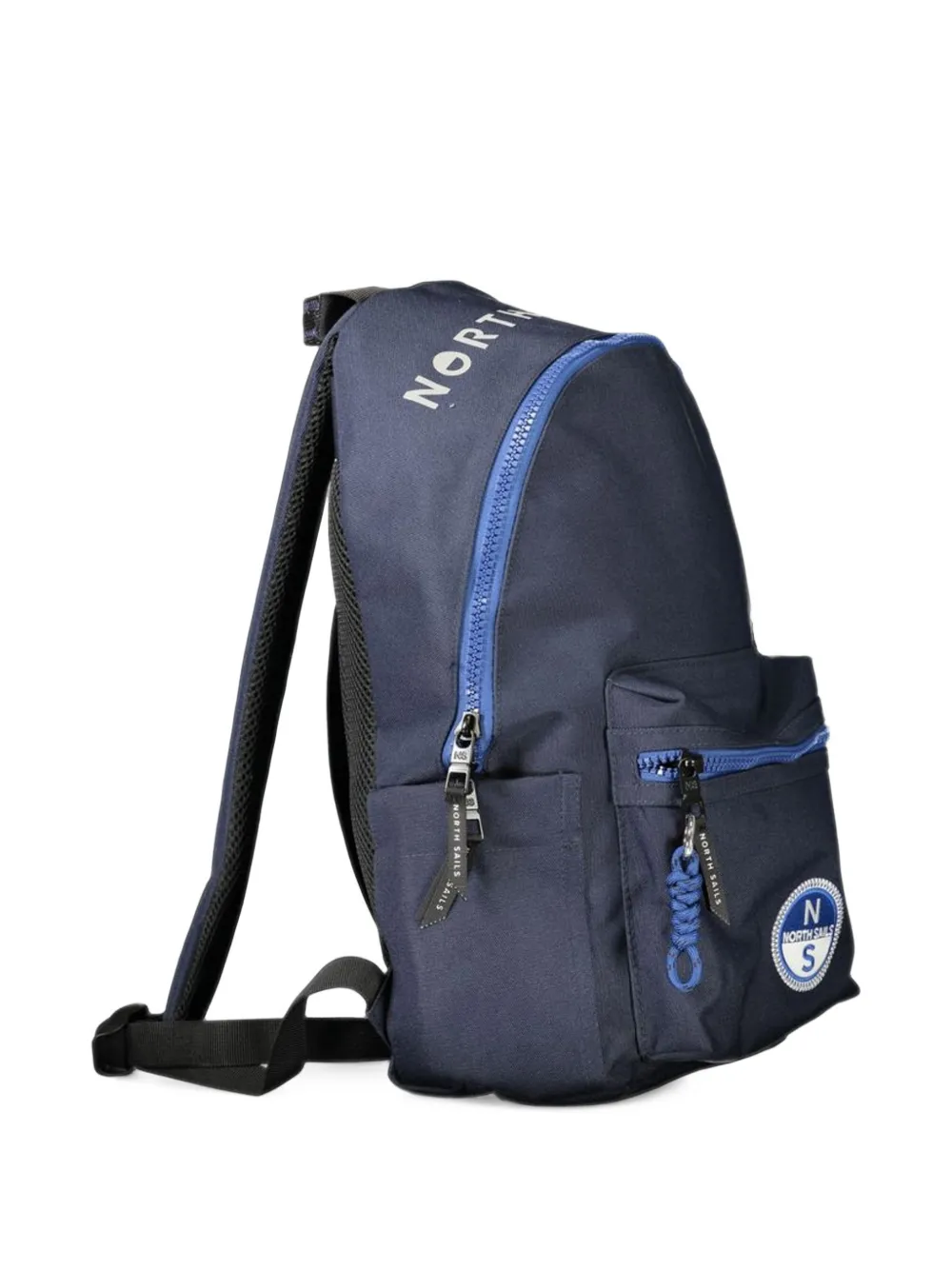 North Sails logo-print backpack Blauw