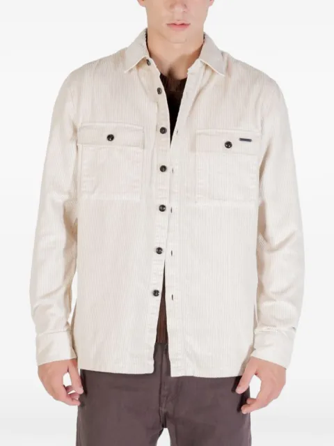GIANNI LUPO corduroy pocket-detail jacket