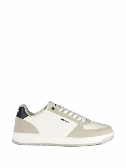 GAS panelled perforated sneakers