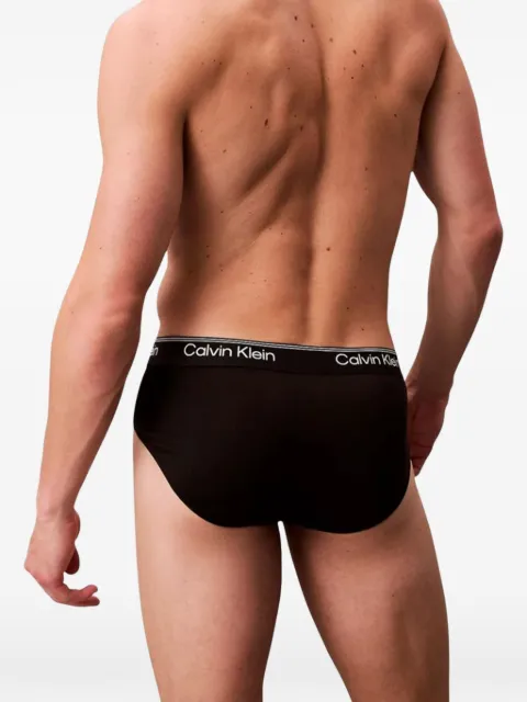 Calvin Klein Underwear logo-waistband briefs (set of three)