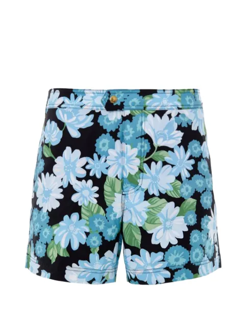 TOM FORD badeshorts med blomstertryk