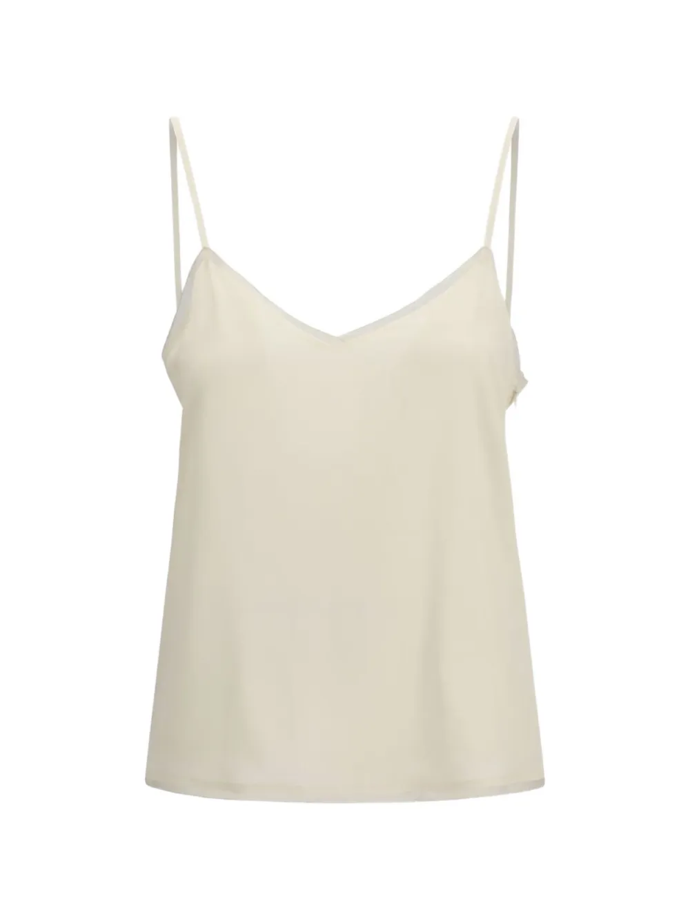 Fabiana Filippi V-neck camisole blouse Beige