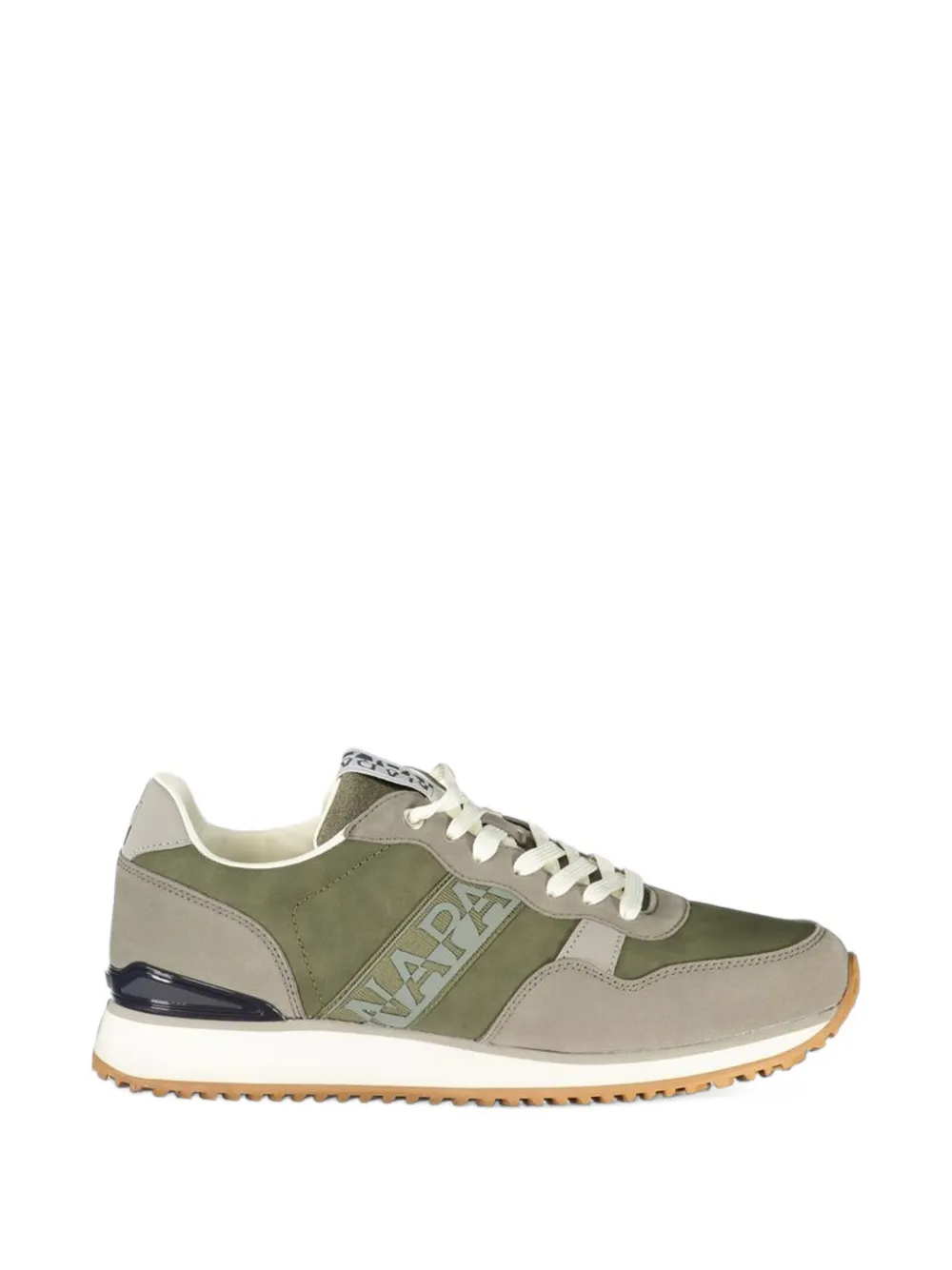 Napapijri Cosmos Syn panelled logo-print sneakers - Verde