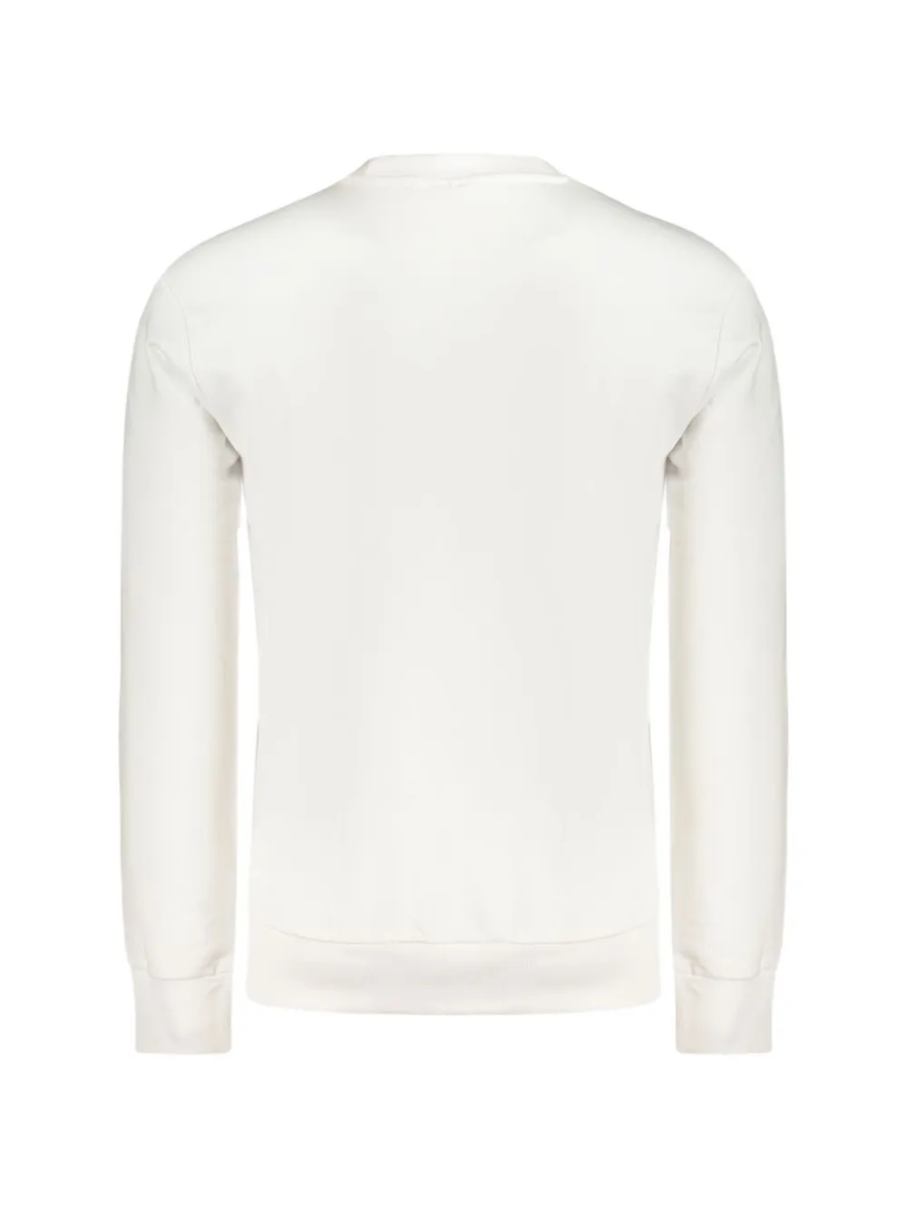 Fila logo-embroidered crew-neck sweatshirt Wit