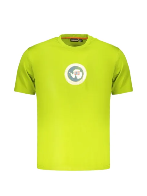 Napapijri logo-print crew-neck T-shirt