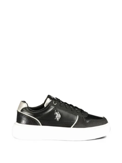 U.S. POLO ASSN. logo-plaque platform sneakers