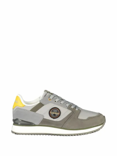 Napapijri Cosmos logo-patch panelled sneakers