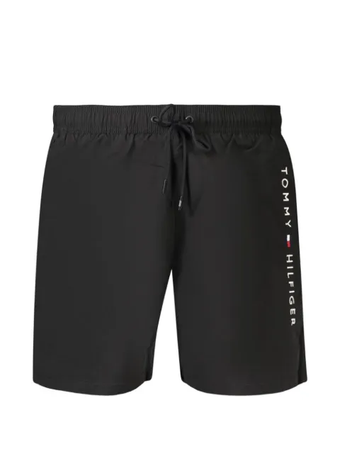 Tommy Hilfiger logo-print drawstring swim shorts