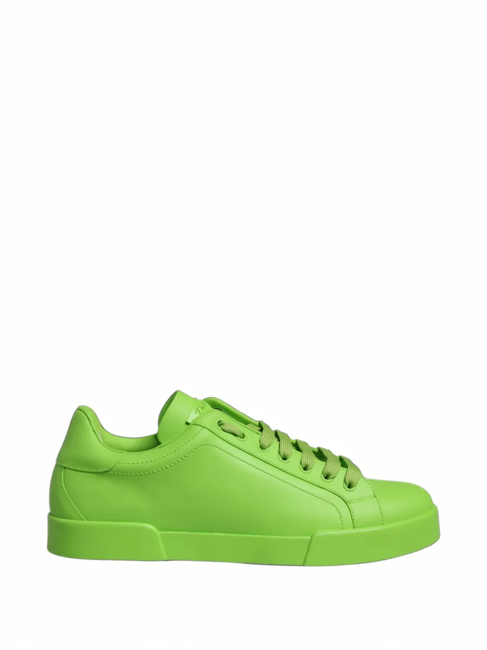 Dolce & Gabbana Portofino leather sneakers - Grün