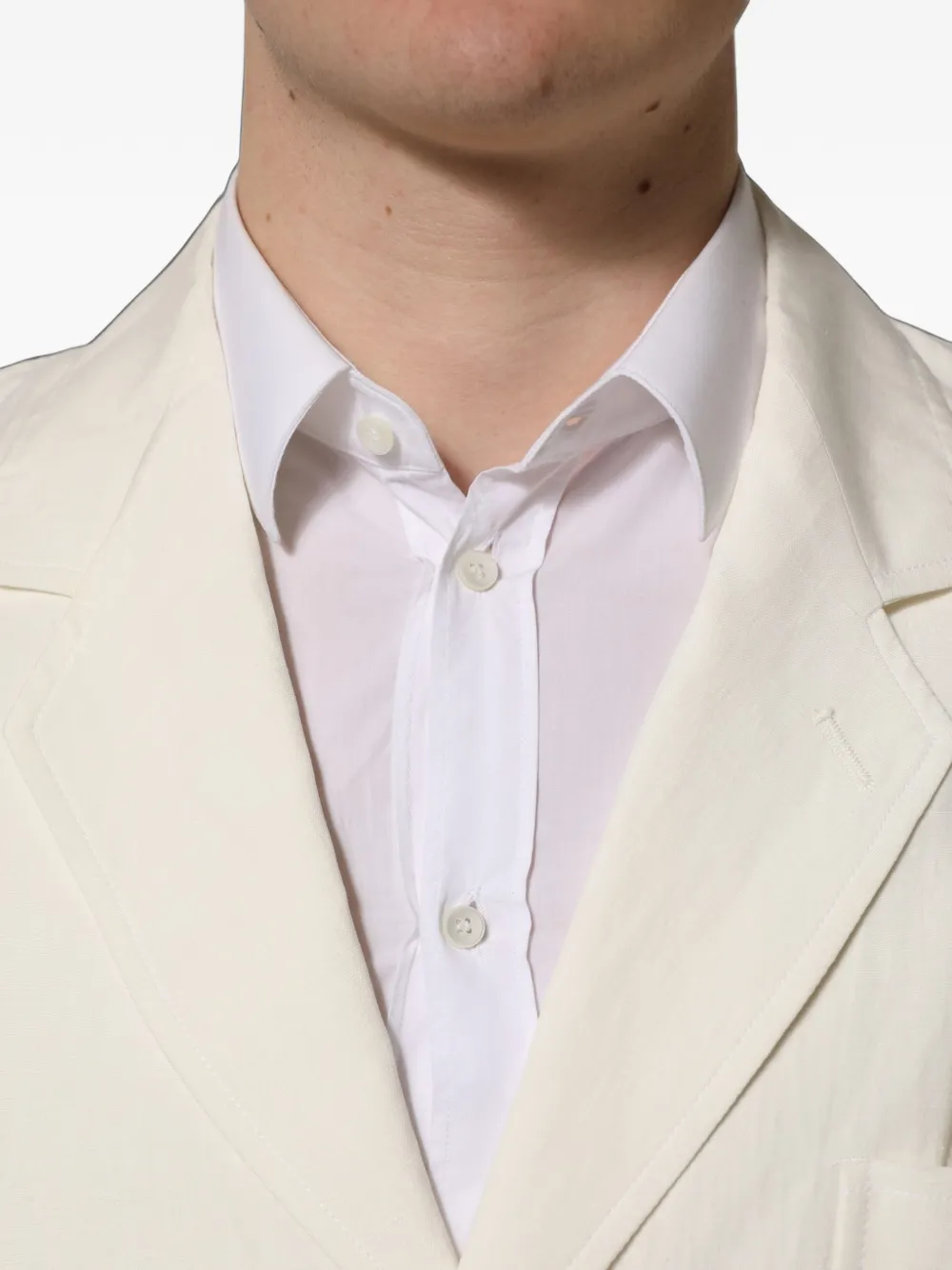 Dolce & Gabbana single-breasted blazer Beige