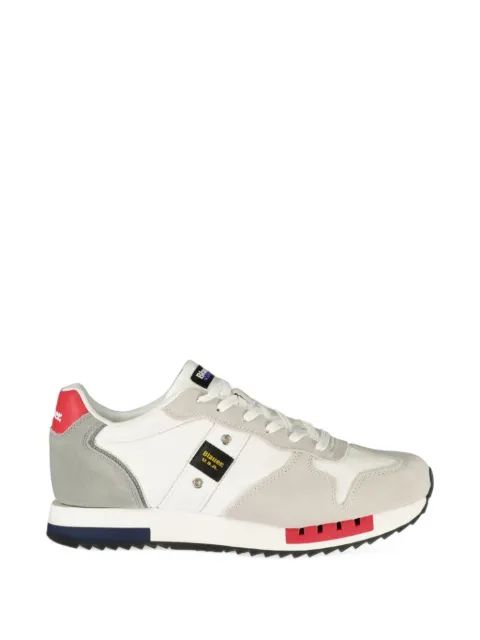 Blauer Queens panelled lace-up sneakers