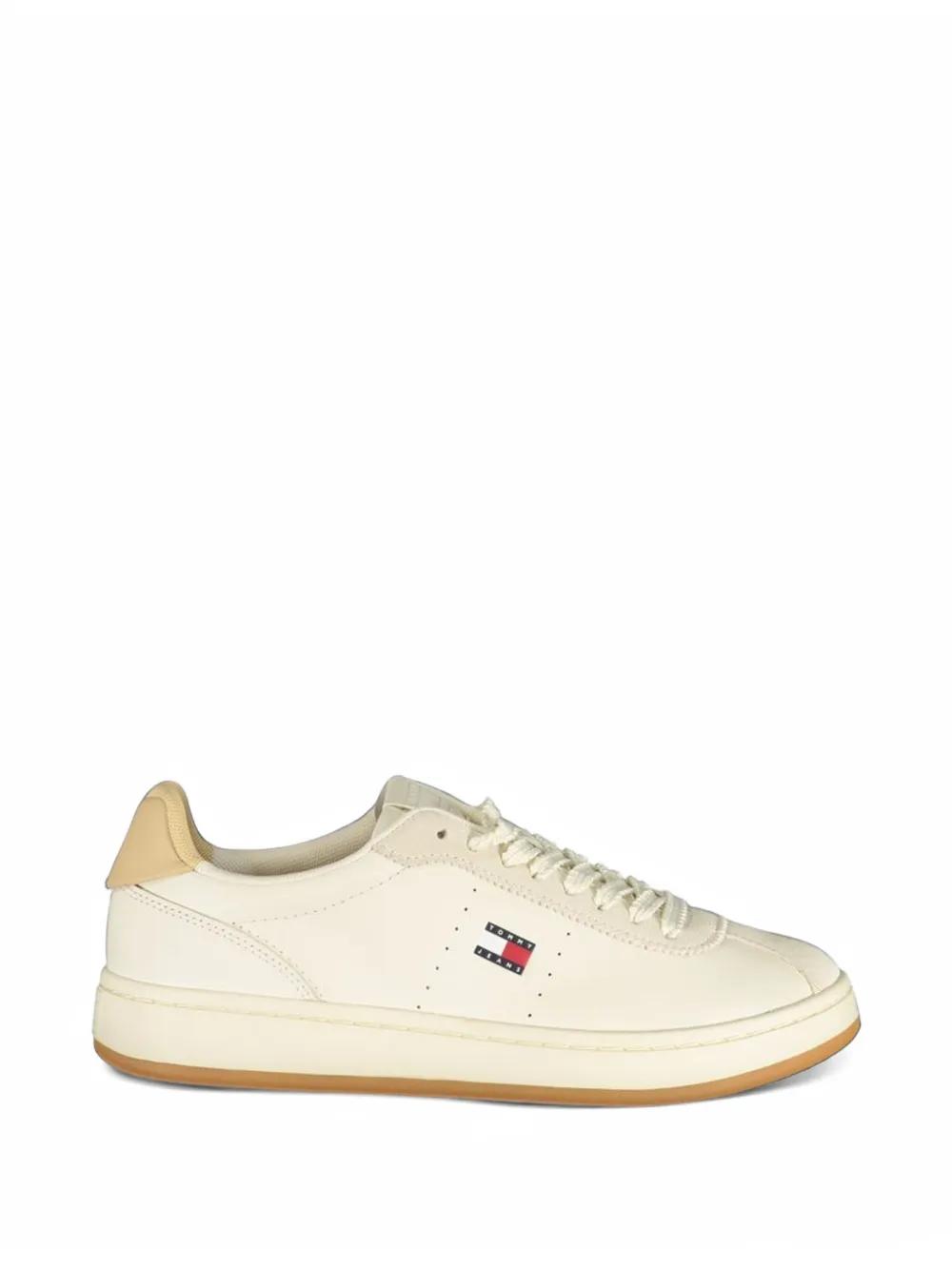 Tommy Hilfiger logo-patch sneakers - Nude
