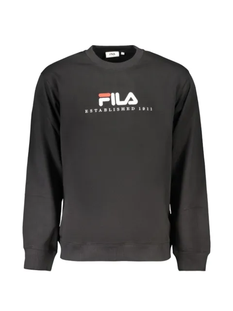 Fila logo-print cotton sweatshirt
