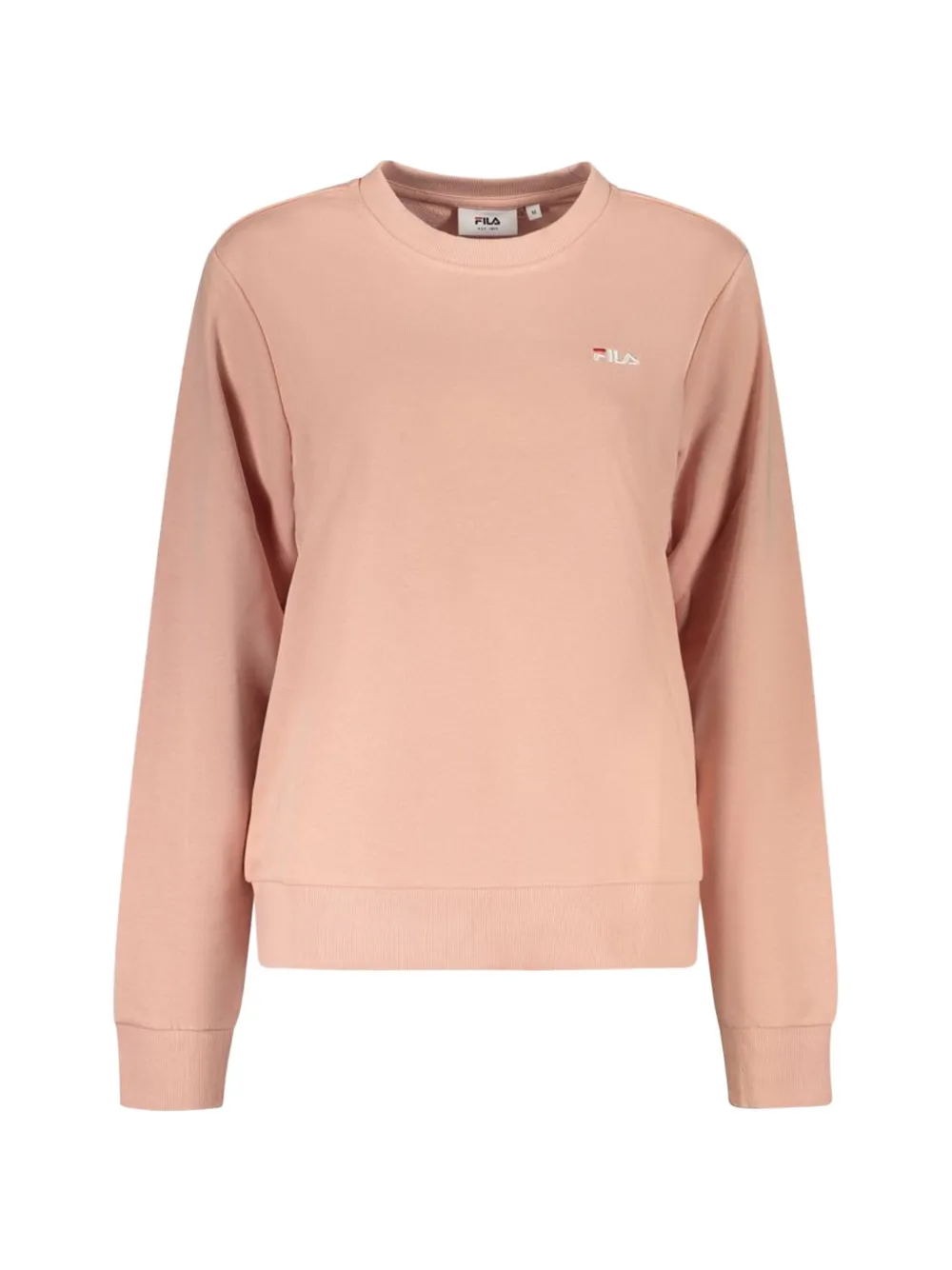 Fila logo-embroidered crew-neck sweatshirt - Rosa