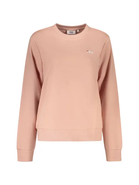 Fila logo-embroidered crew-neck sweatshirt