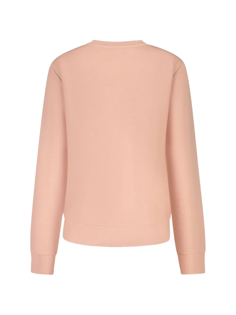 Fila logo-embroidered crew-neck sweatshirt Roze