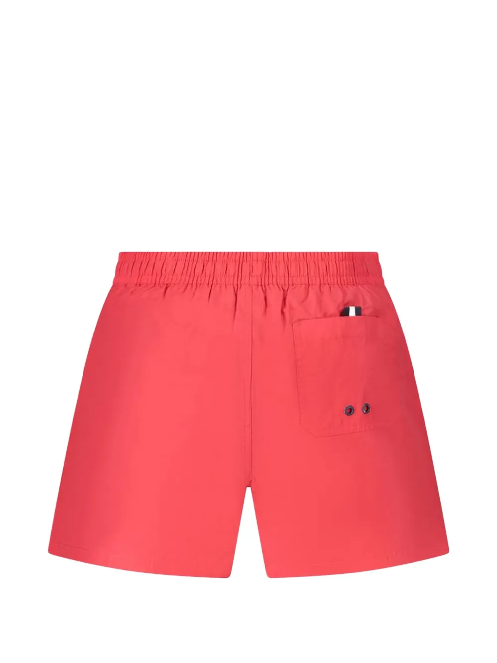 North Sails drawstring-waist logo-patch swim shorts Rood