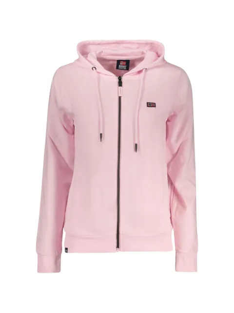 Norwegian Rain zip-up drawstring hoodie