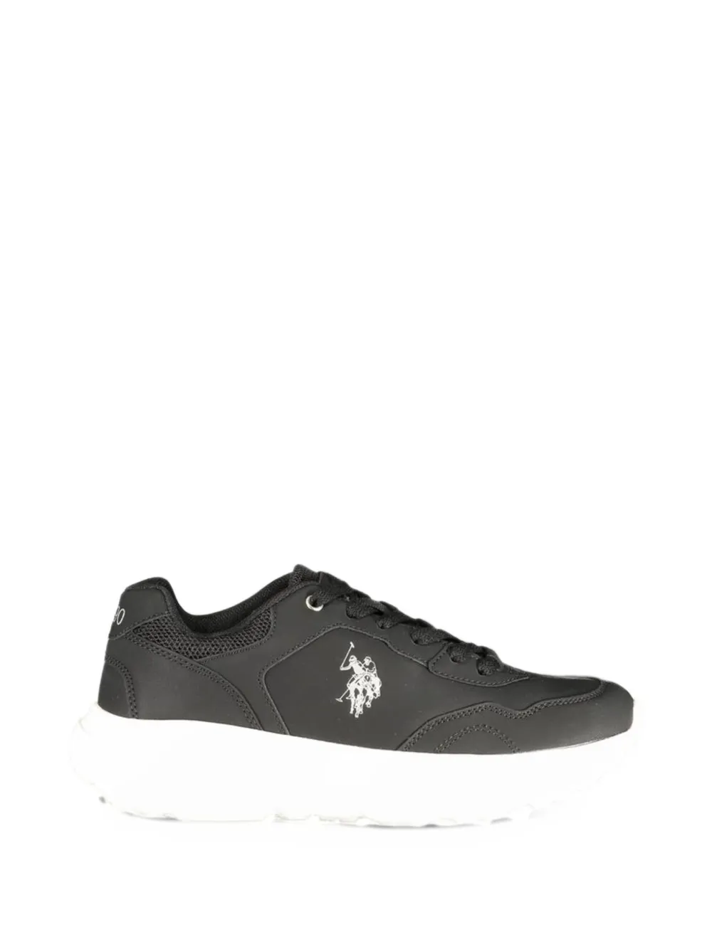 U.S. POLO ASSN. logo-print chunky sneakers - Schwarz