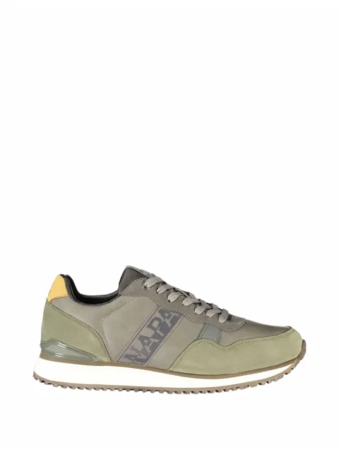 Napapijri Cosmos Syn logo-print panelled sneakers