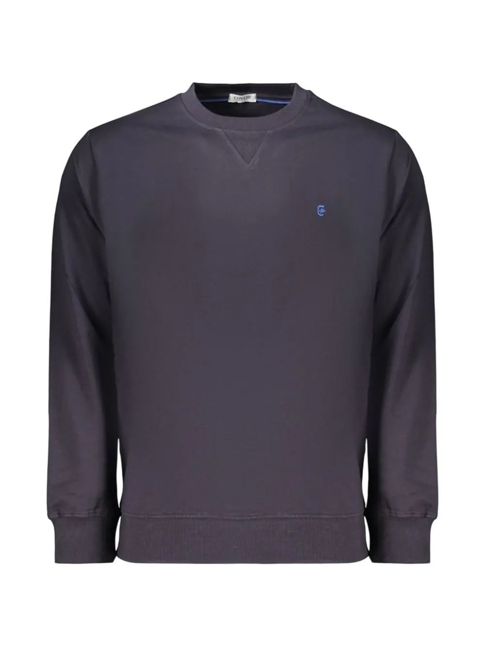 COVERI MOVING logo-embroidered sweatshirt - Blau