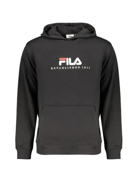 Fila logo-print cotton hoodie