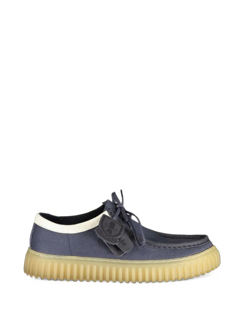 Clarks Torhill Lo logo-tag desert boots - Blue