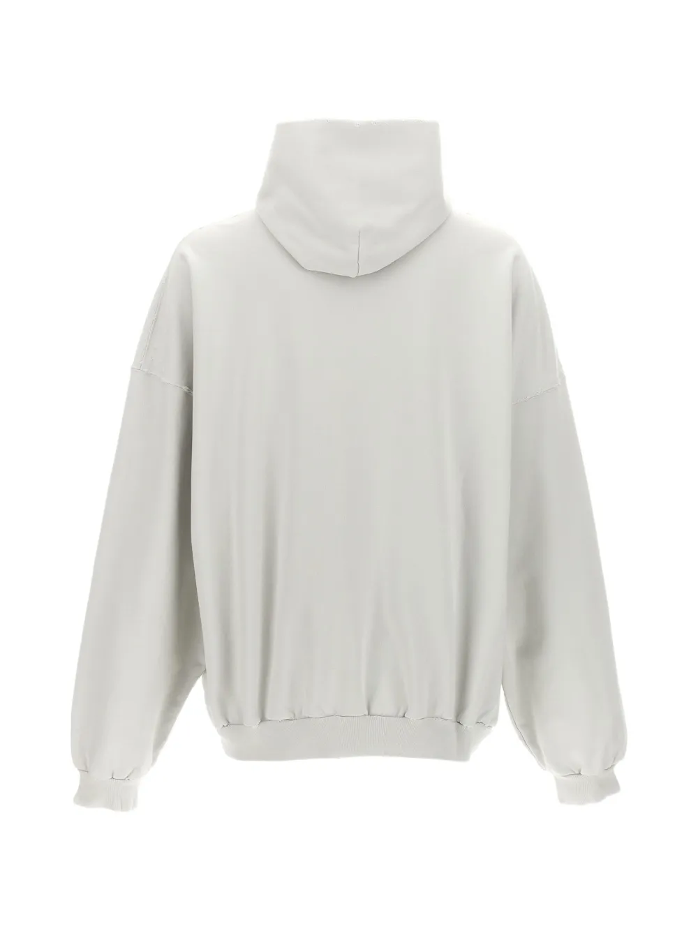 Balenciaga logo-print hoodie Beige