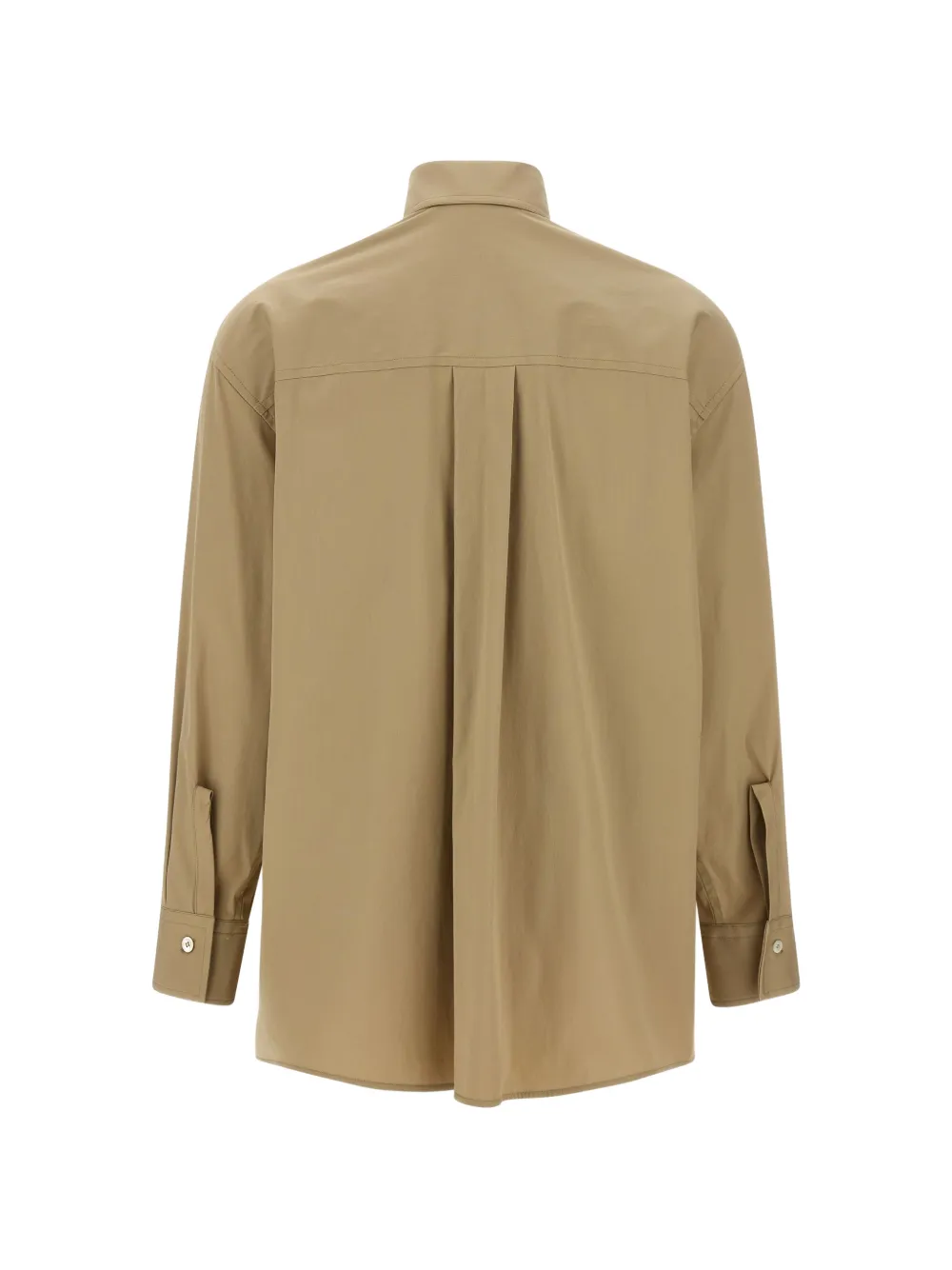 Ferragamo chest-pocket shirt Beige