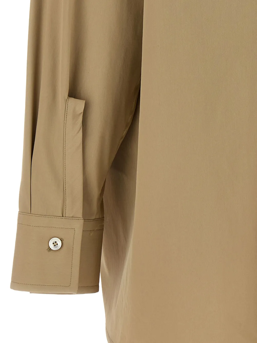 Ferragamo chest-pocket shirt Beige