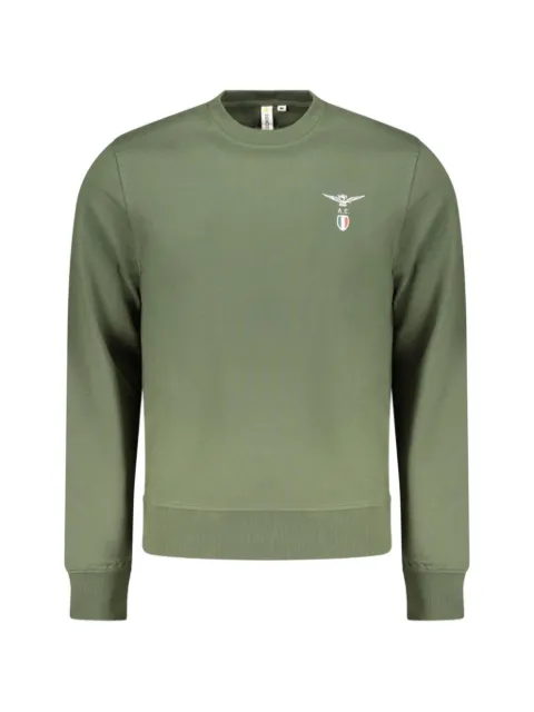 Aeronautica Militare logo-embroidered cotton sweatshirt