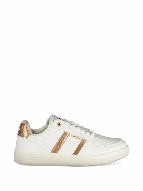 GAS snake-effect panelled sneakers
