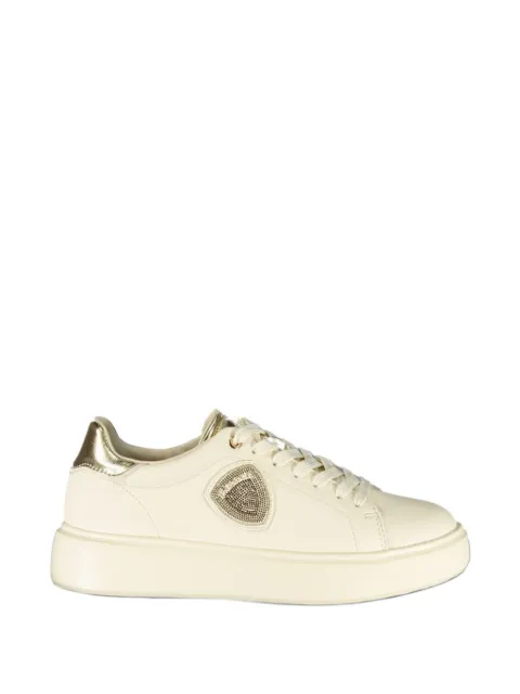 Blauer Venus 01 logo-patch leather sneakers