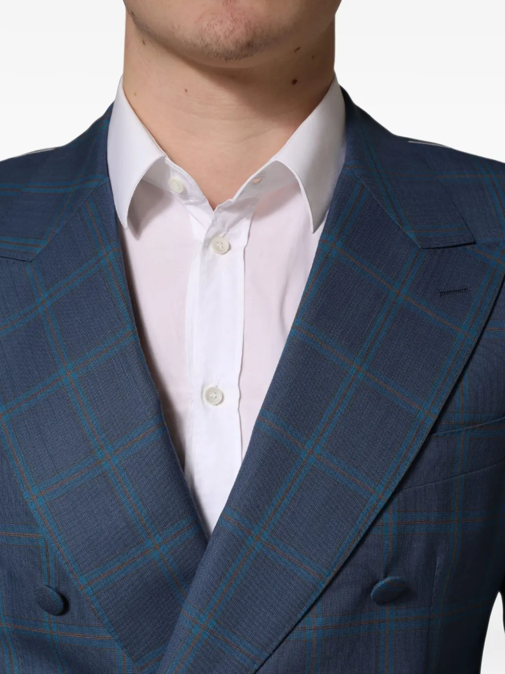 Dolce & Gabbana double-breasted blazer Blauw